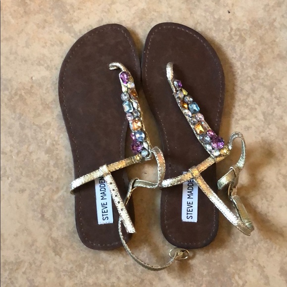 steve madden jewel sandals